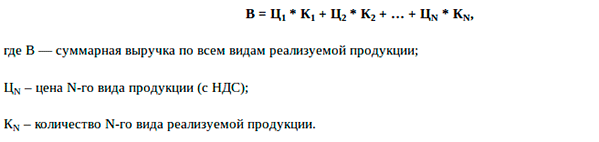 Выручка это формула. Выручка это формула